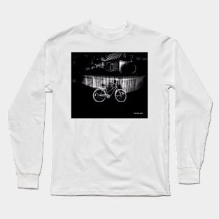 Grandmothers House - Black And White Long Sleeve T-Shirt